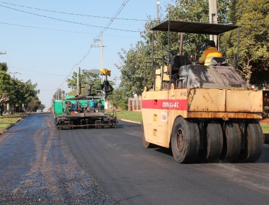 Recape asfáltico é iniciado em Mercedes
